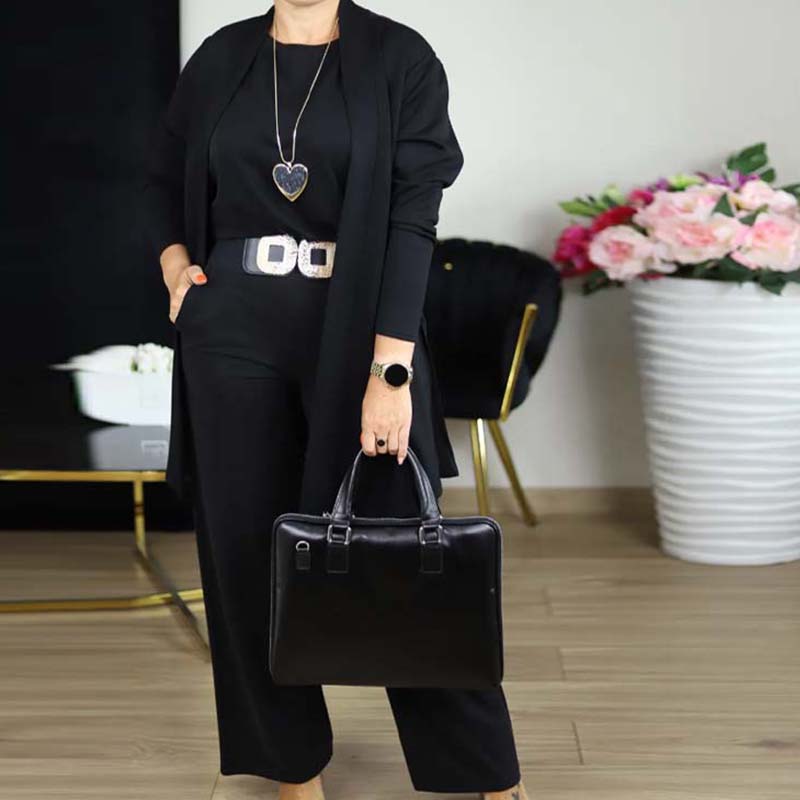 Everyday Modern Three-Piece Knit Set