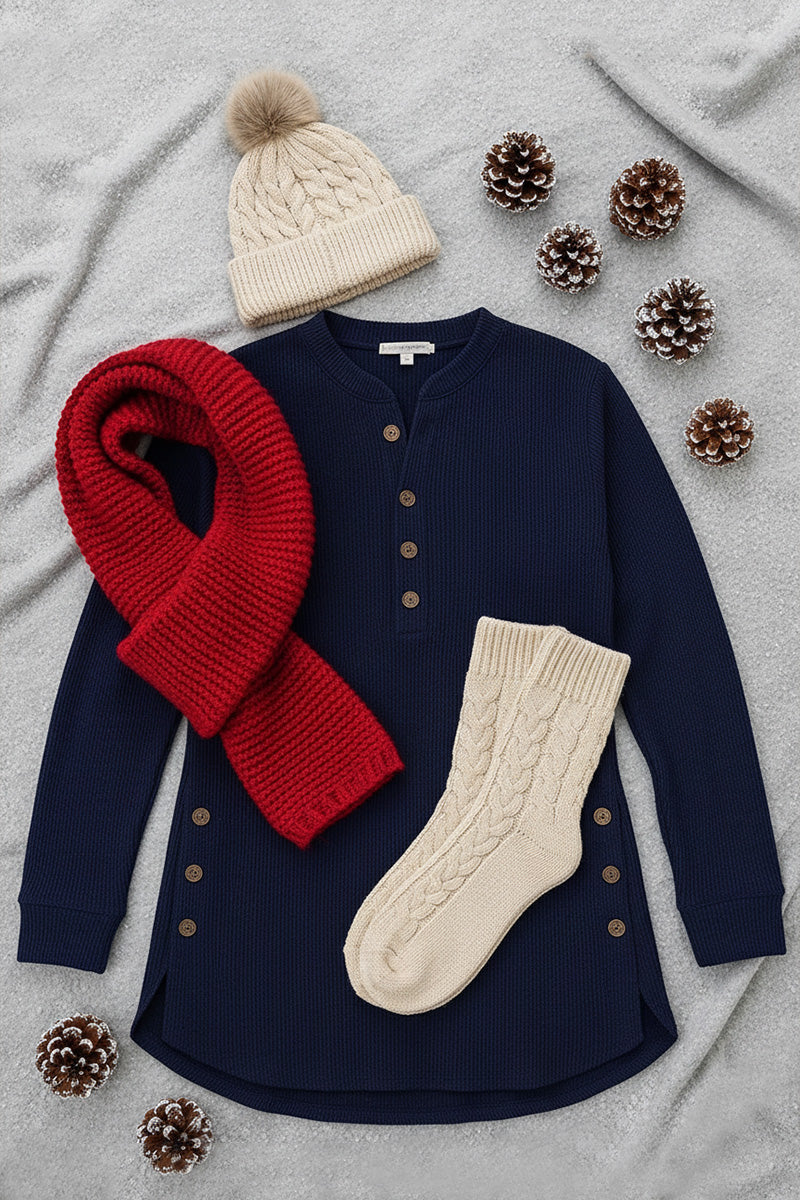 Women's Solid Color Crew Neck Long Sleeve Casual Loose Knit Pullover